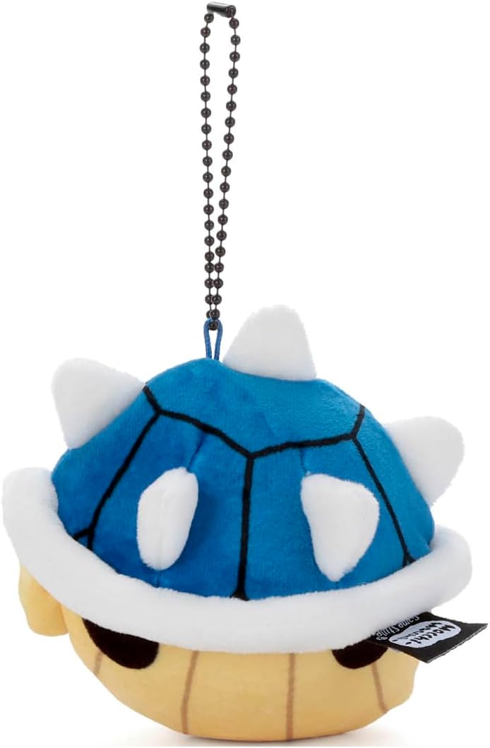 Blue Shell Mario Kart Mocchi-Mocchi-GameStyle Ball Chain Mascot Plush