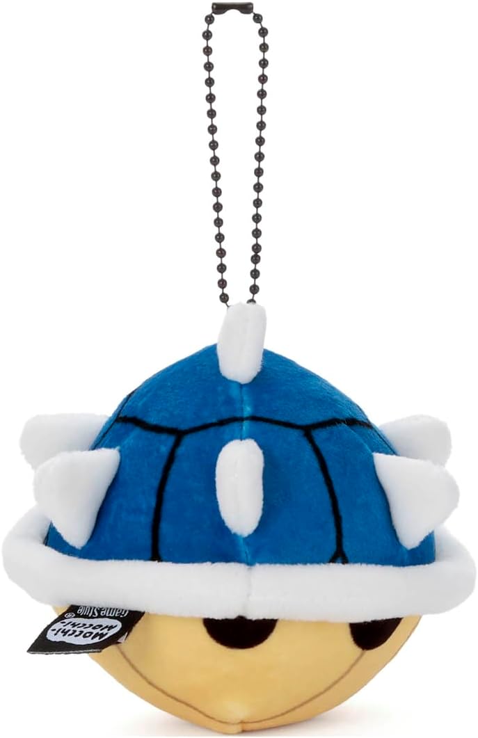 Blue Shell Mario Kart Mocchi-Mocchi-GameStyle Ball Chain Mascot Plush
