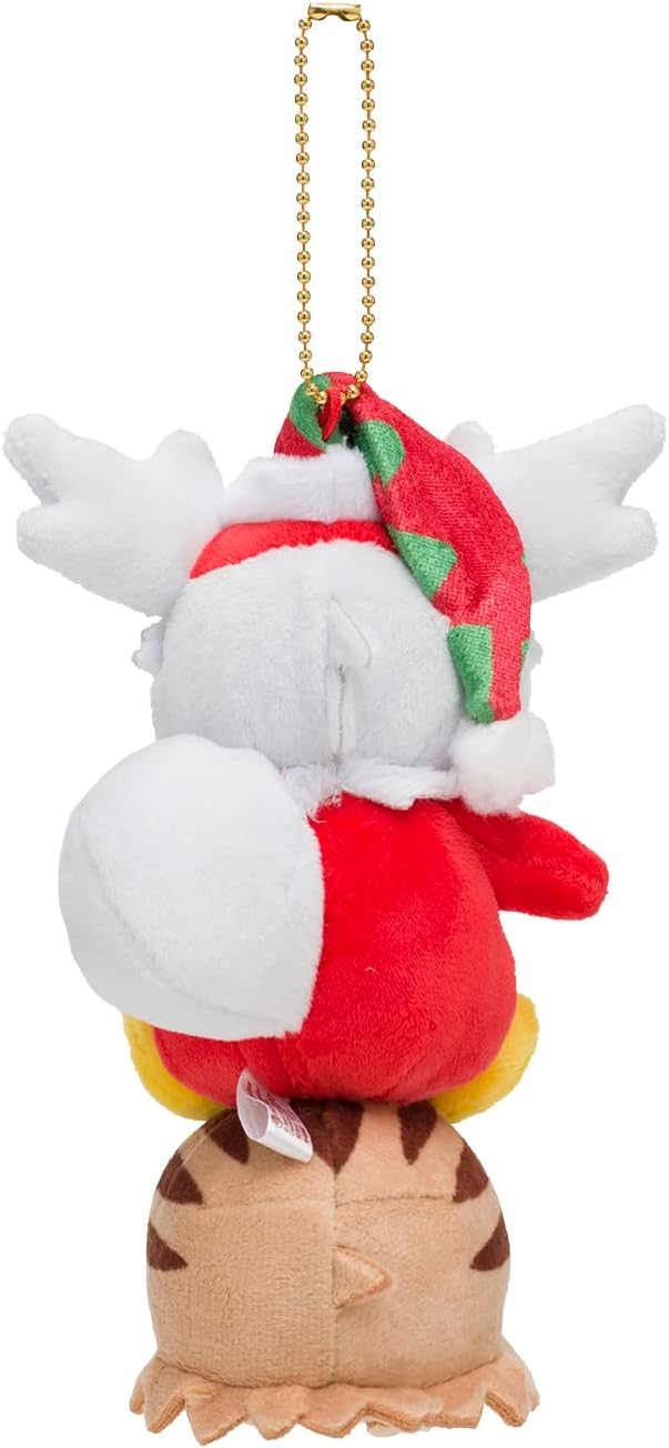 Delibird & Swinub Pokemon Christmas Toy Factory Mascot Plush Keychain