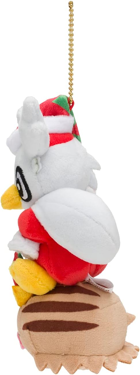 Delibird & Swinub Pokemon Christmas Toy Factory Mascot Plush Keychain