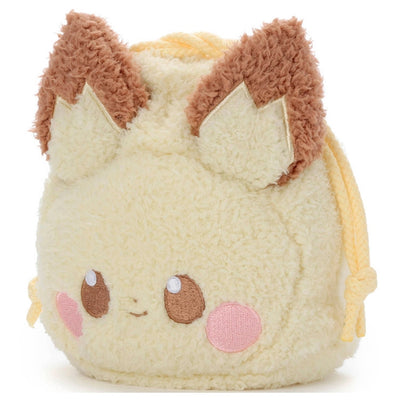 Pichu Pokepeace Plush Drawstring Bag