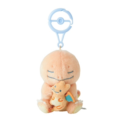 Charmander & Charizard Plush Little Daydream Mascot Plush with Carabiner