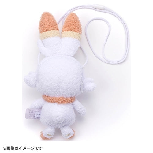 Scorbunny Pochette Pokepeace Plush Pouch