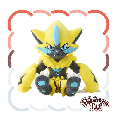 Zeraora Pokemon Fit Plush