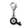 Unown Q Metal Charm