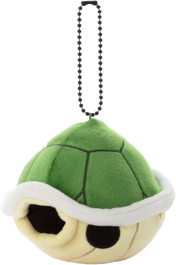 Green Shell Mario Kart Mocchi-Mocchi-GameStyle Ball Chain Mascot Plush