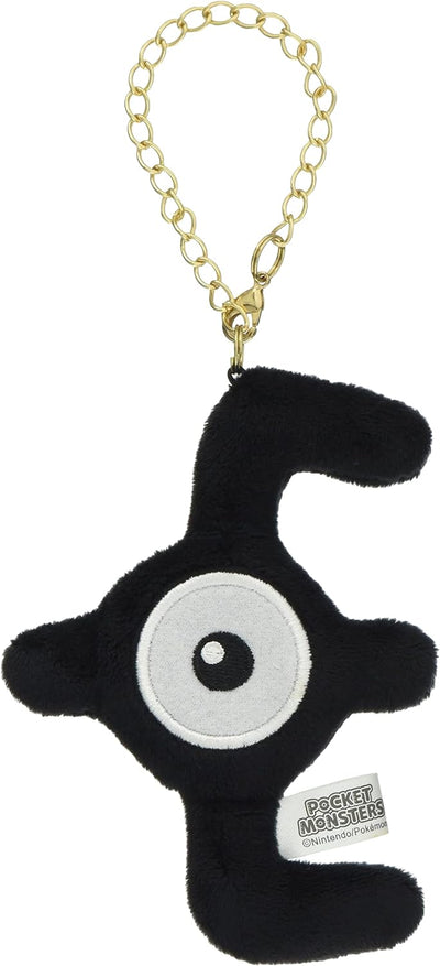 Unown E All Star Collection Mascot Plush Keychain