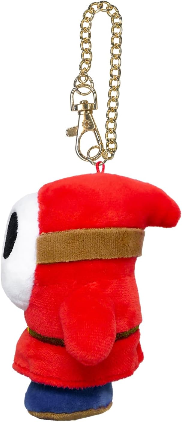 Shy Guy Super Mario All Star Collection Keychain Mascot Plush