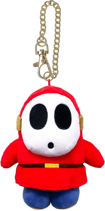 Shy Guy Super Mario All Star Collection Keychain Mascot Plush