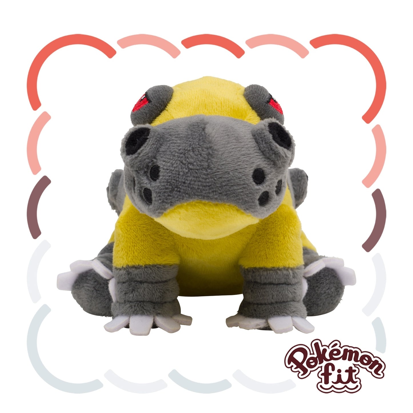 Hippowdon 450 Plush Pokemon Fit