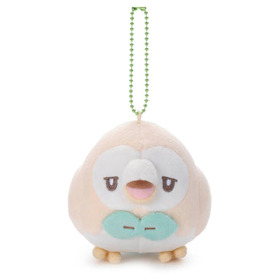Rowlet Pokepeace Funny Face Ball Chain Mascot