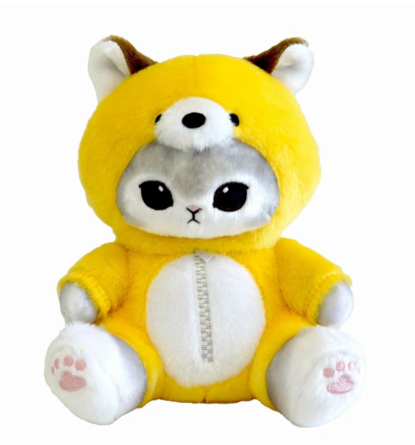 Mofusand Fox Gray Cat Potetama Plush