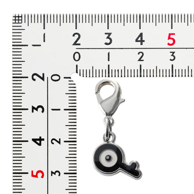 Unown Q Metal Charm