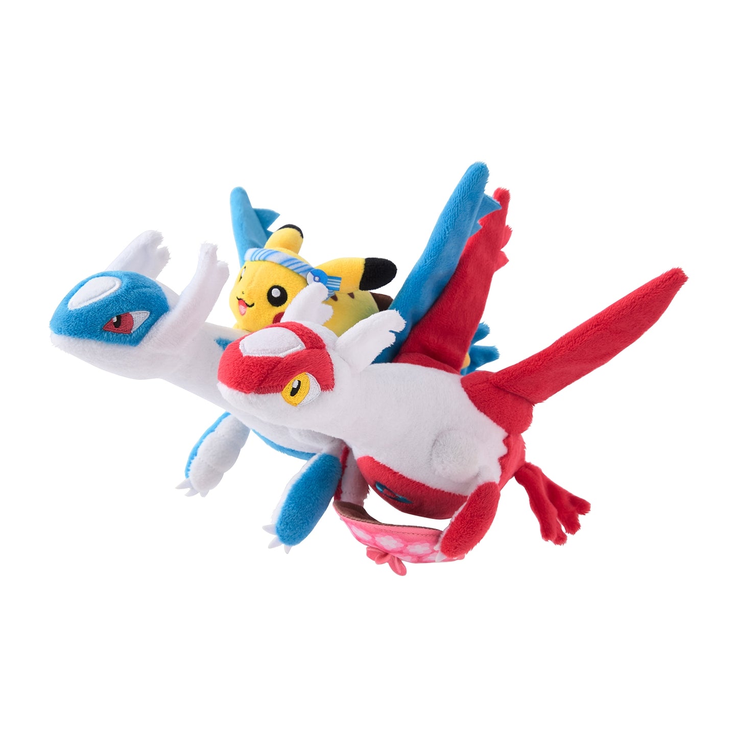 Pikachu Latias & Latios Pokemon Center Fukuoka Plush