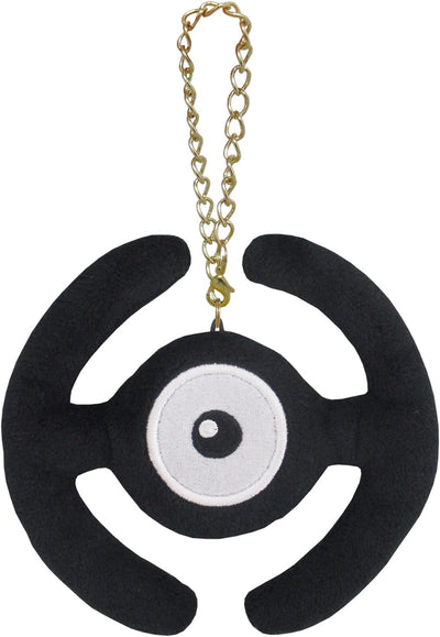 Unown H All Star Collection Mascot Plush Keychain