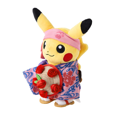 Hanagasa Festival Pikachu Pokemon Center Tohoku Renewal Plush