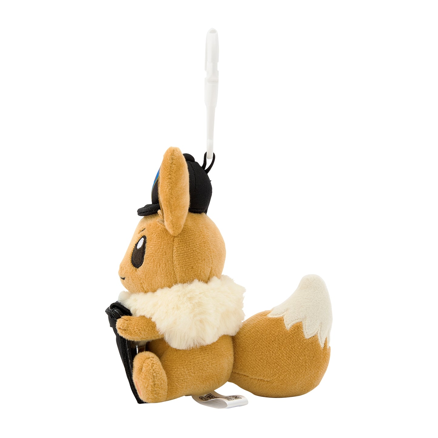Eevee Pokemon Trading Card Game Plush Coin Holder w/ Carabiner