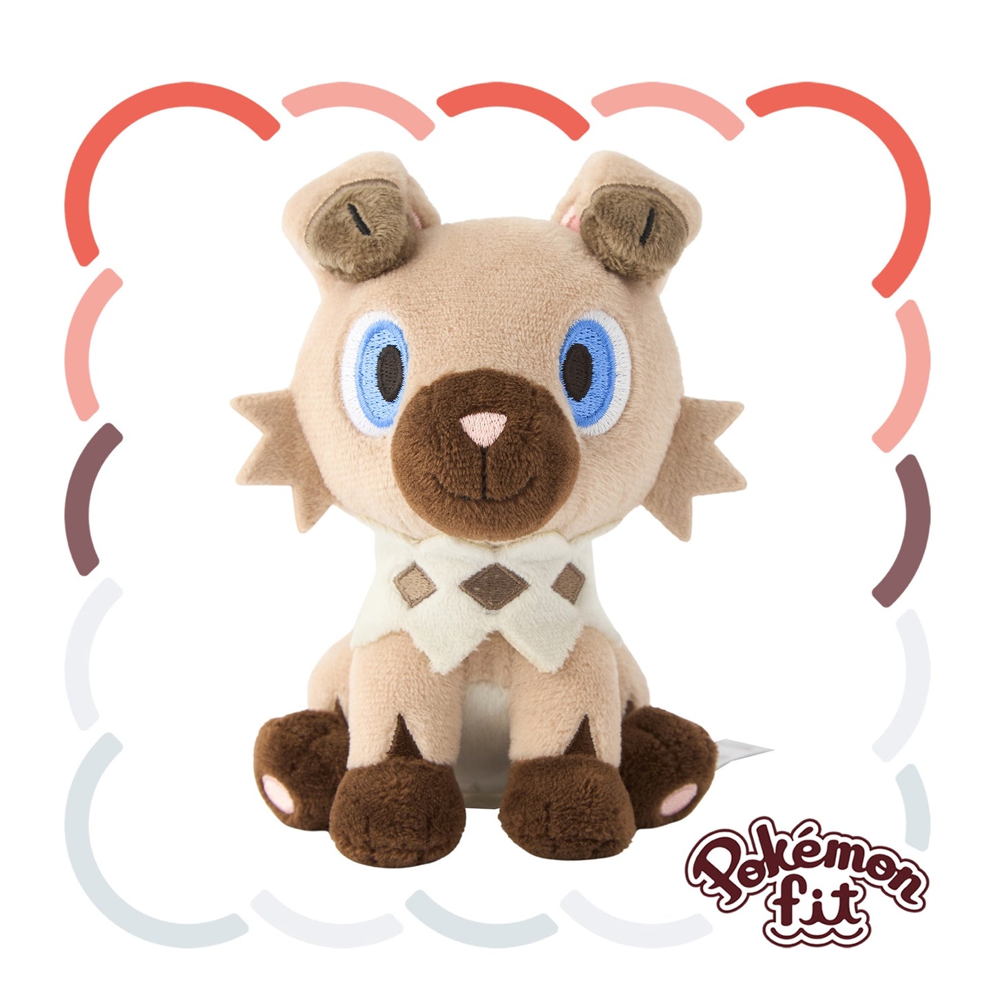 Rockruff Pokemon Fit Plush