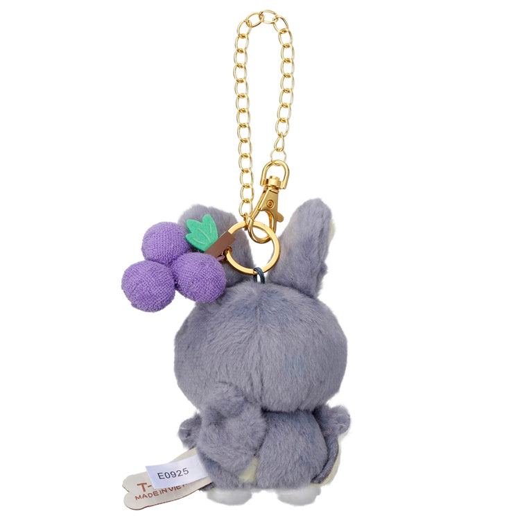 Emolga Pokepeace Mascot Plush (Colorful Version with Grapes) with Chain
