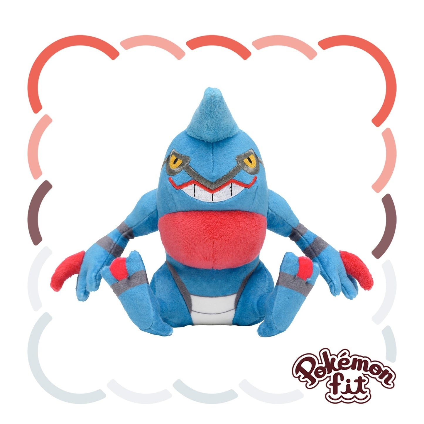 Toxicroak 454 Plush Pokemon Fit
