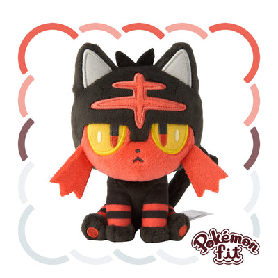 Litten Pokemon Fit Plush