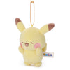 Pikachu Pokepeace Funny Face Ball Chain Mascot