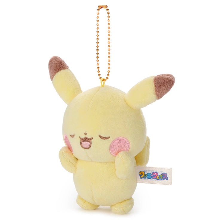 Pikachu Pokepeace Funny Face Ball Chain Mascot