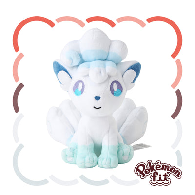 Alolan Vulpix Pokemon Fit Plush