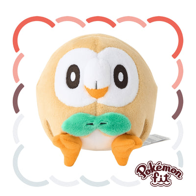Rowlet Pokemon Fit Plush