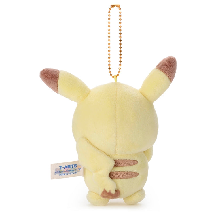 Pikachu Pokepeace Funny Face Ball Chain Mascot