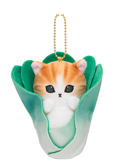 Mofusand Mofumofu Marche Bok Choy Freshly Picked Vegetable Cat Mascot Plush