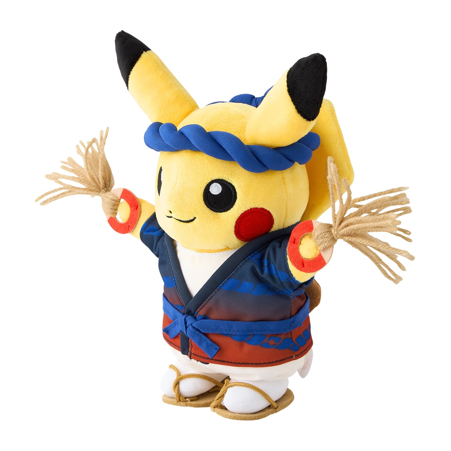 Waraji Festival Pikachu Pokemon Center Tohoku Renewal Plush