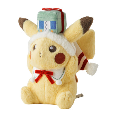Pikachu Pokemon Holiday Blessings Plush