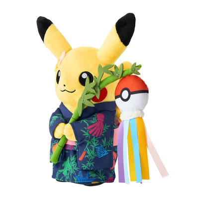 Pikachu Tanabata Festival Plush Pokemon Center Tohoku