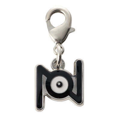 Unown N Metal Charm