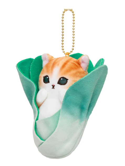 Mofusand Mofumofu Marche Bok Choy Freshly Picked Vegetable Cat Mascot Plush