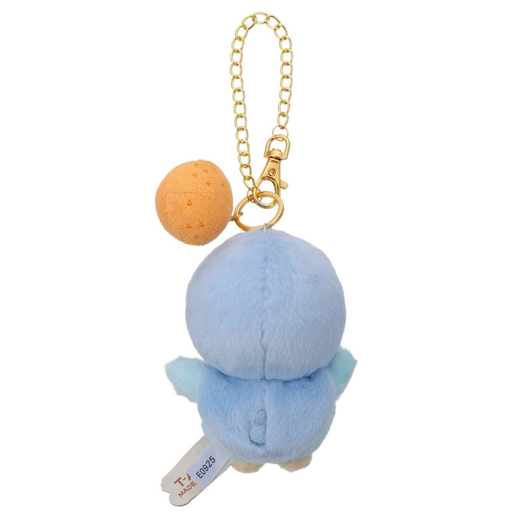 Piplup Pokepeace Mascot Plush (Colorful Version with Orange) with Chain