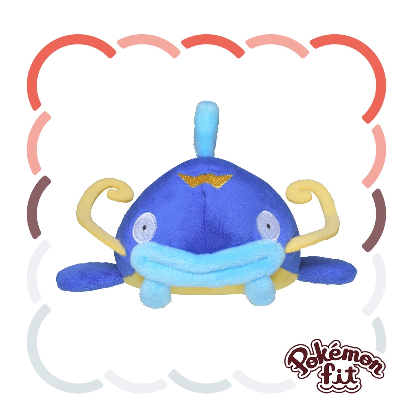 Whiscash 340 Plush Pokemon Fit