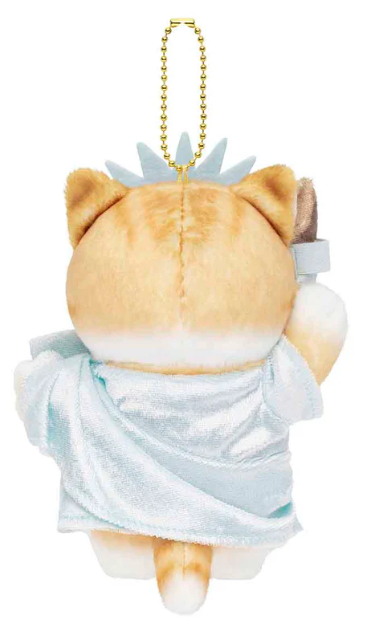 Mofusand Mofumofu Journey Statue of Liberty Cat Mascot Plush