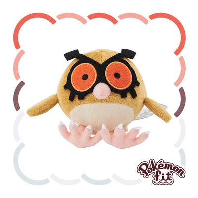 Hoothoot 163 Plush Pokemon Fit