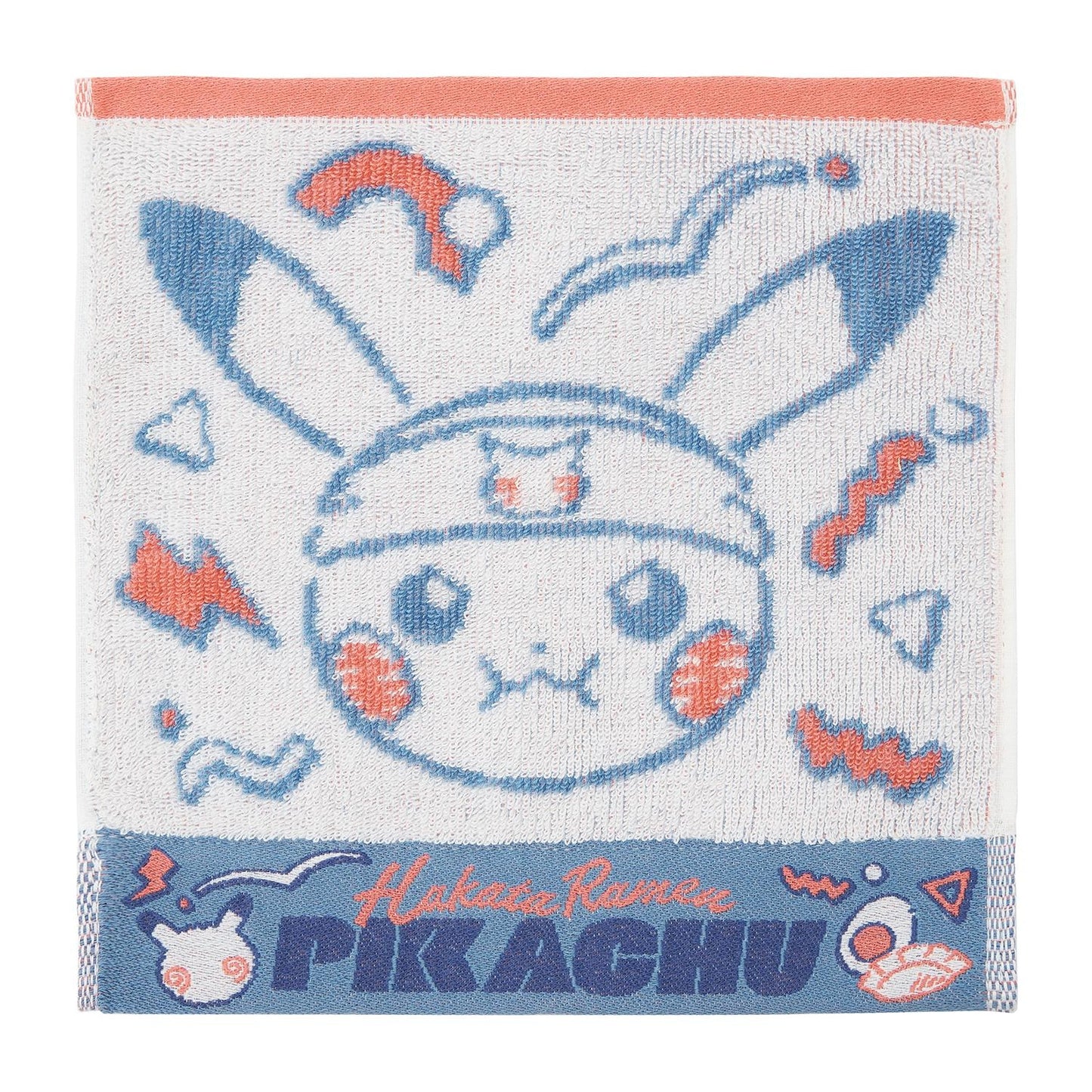 Pikachu Hakata Ramen Sub Art Pokemon Center Fukuoka Renewal Hand Towel