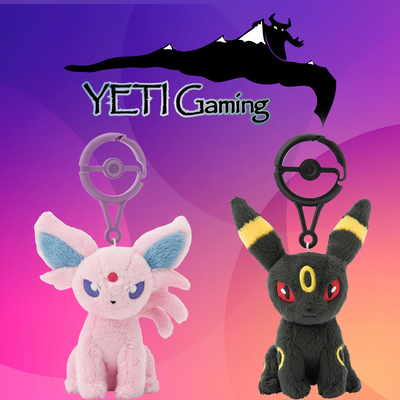 Espeon, Umbreon Carabiner Bundle