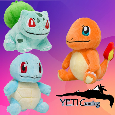 Bulbasaur, Charmander, Squirtle Fit Bundle