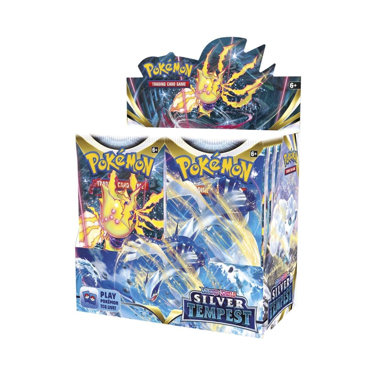 Pokemon Sword and Shield 12 Silver Tempest Booster Box