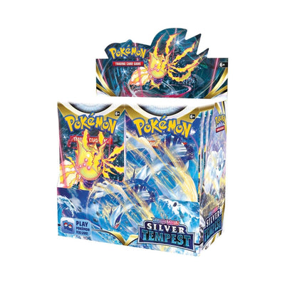 Pokemon Sword and Shield 12 Silver Tempest Booster Box