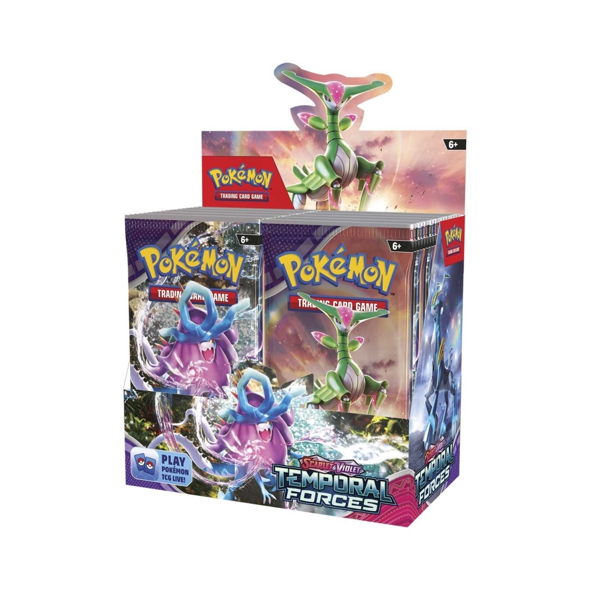 Pokemon Scarlet and Violet 5 Temporal Forces Booster Box