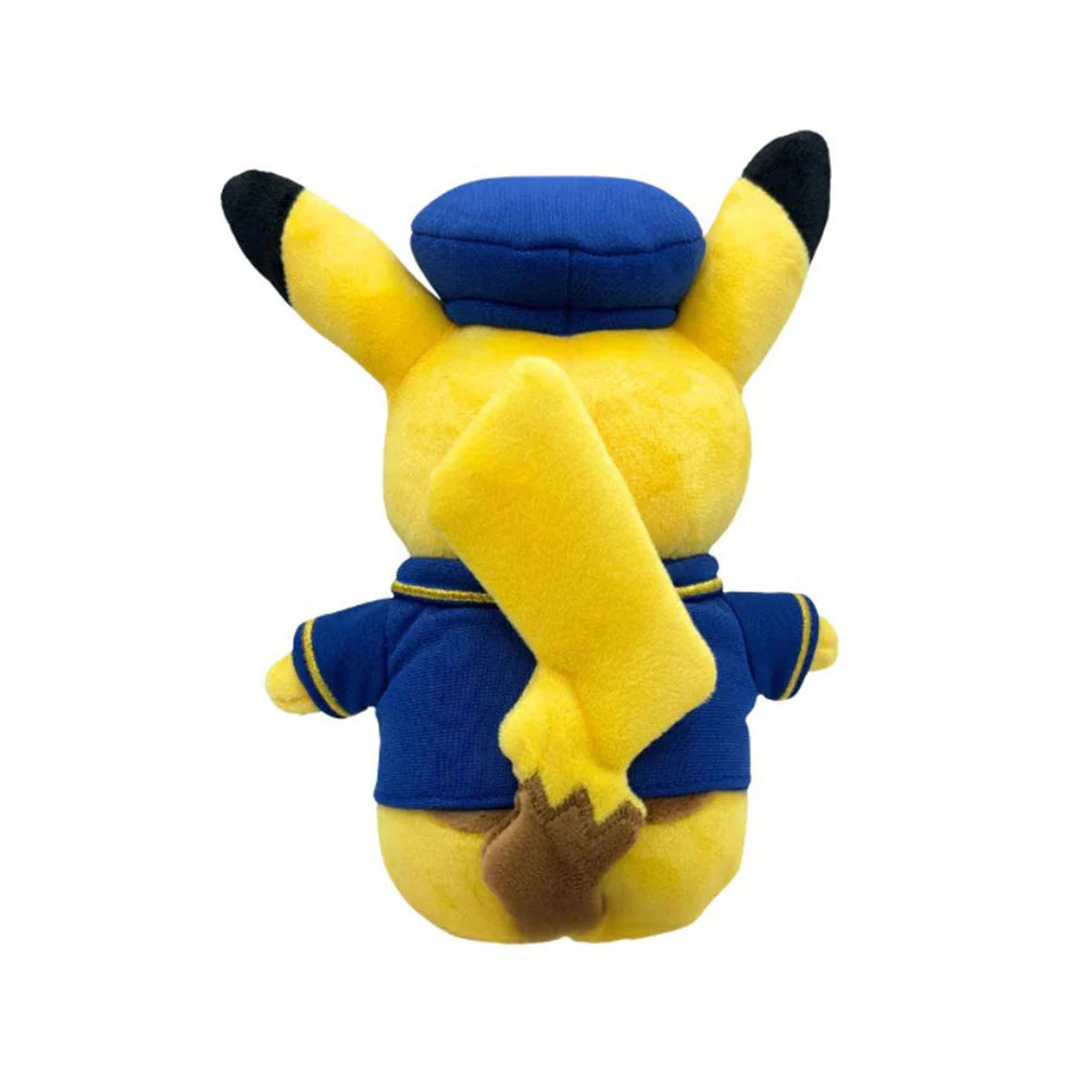 Pikachu Stationmaster Pikachu Plush Tokyo Station Pokemon Store Version