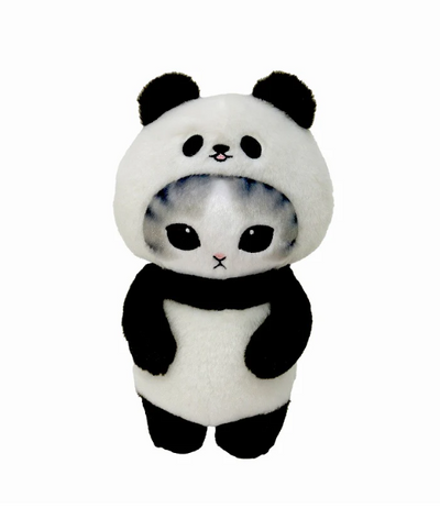 Mofusand Panda Gray Cat Potetama Plush