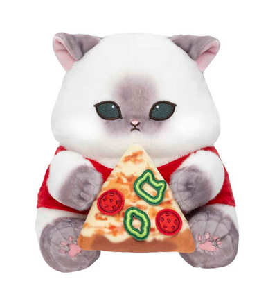 Mofusand Mofumofu Journey Chubby Pizza Cat Plush