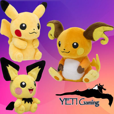 Pichu, Pikachu, Raichu Fit Bundle